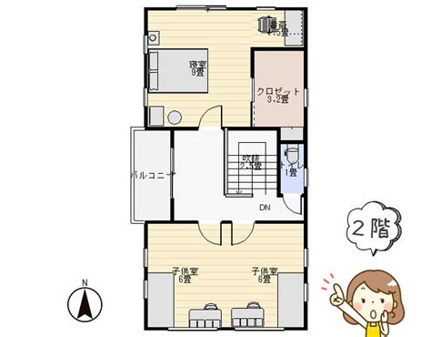 長方形 家|【30～35坪の間取り例】間口の狭い土地でもOKな長方形の家